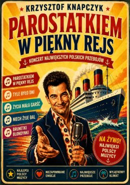 Parostatkiem w piękny rejs - Polskie Przeboje z Krzysztofem Knapczykiem